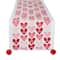 DII® 72" Conversation Hearts Print Table Runner